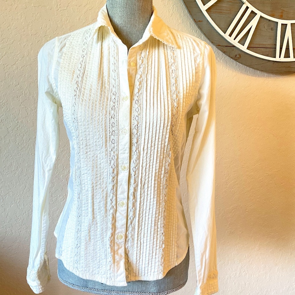 Ralph Lauren  Polo Jeans size S button down long sleeve shirt.